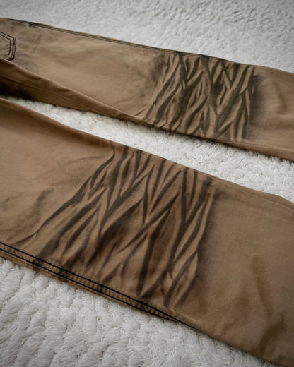 Buffalo Bobs Whiskered Desert Wash Spiral Bootcut Pants