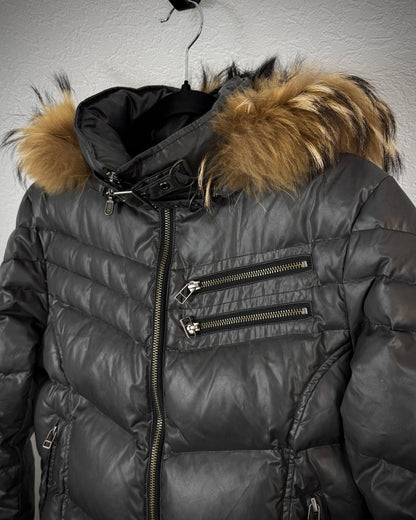 Edge Rupert Raccoon Fur Hooded Puffer Jacket