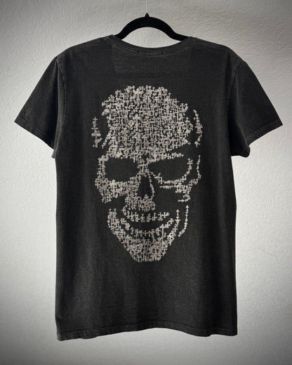 Irish Crucified Skull Luster T-Shirt