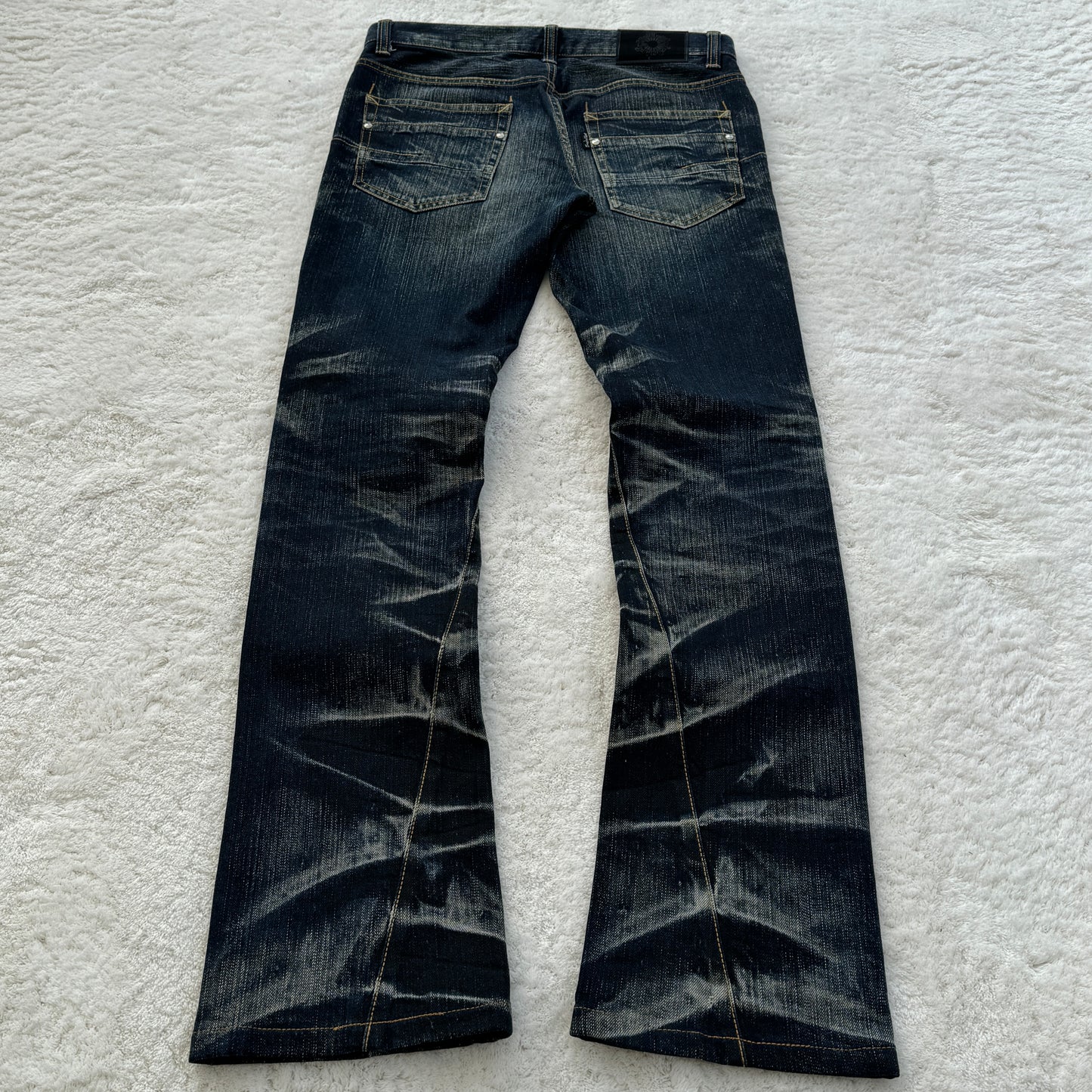 Tornado Mart Washed Spiral Denim