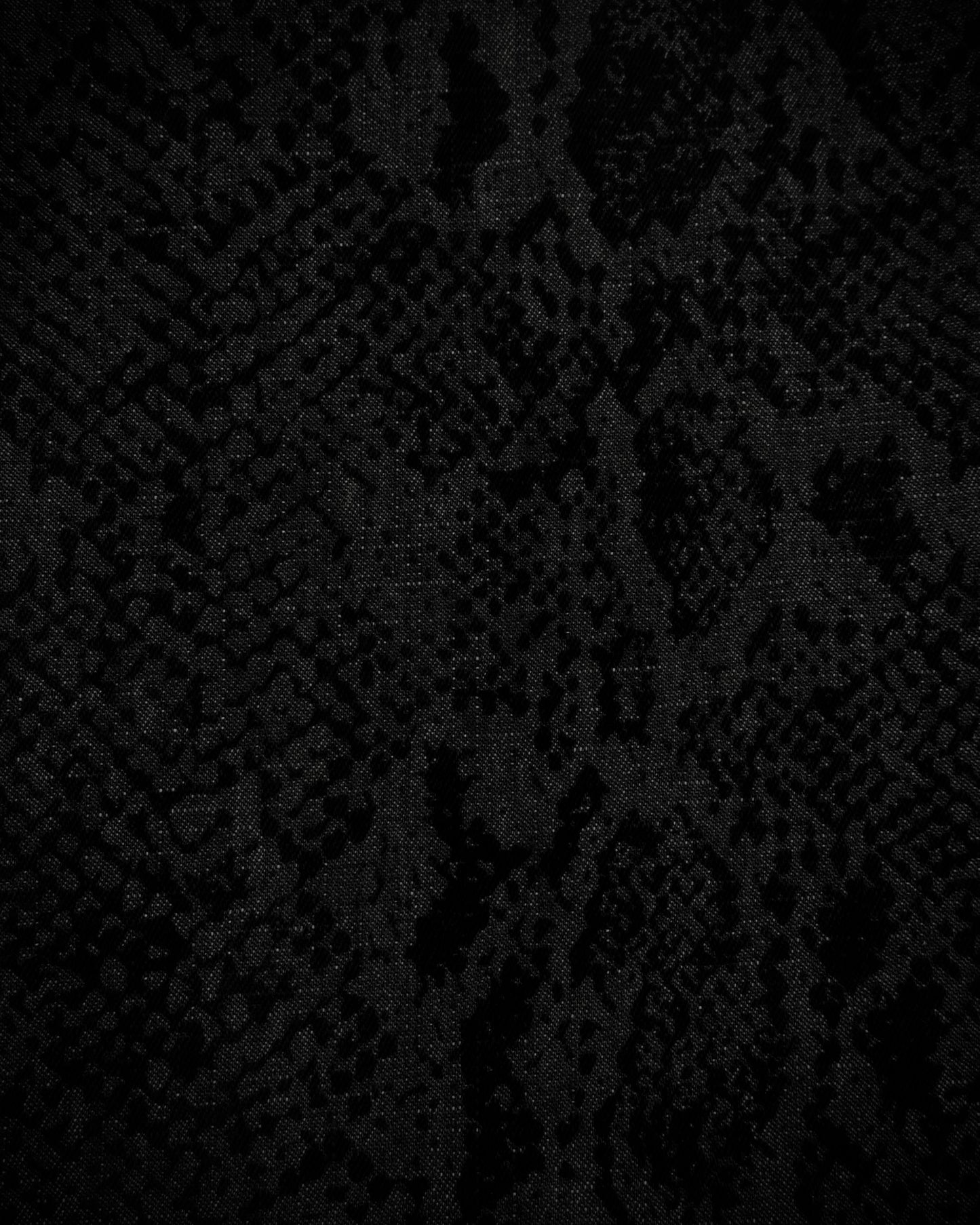 Nicole Club Python Pattern Flared Jeans