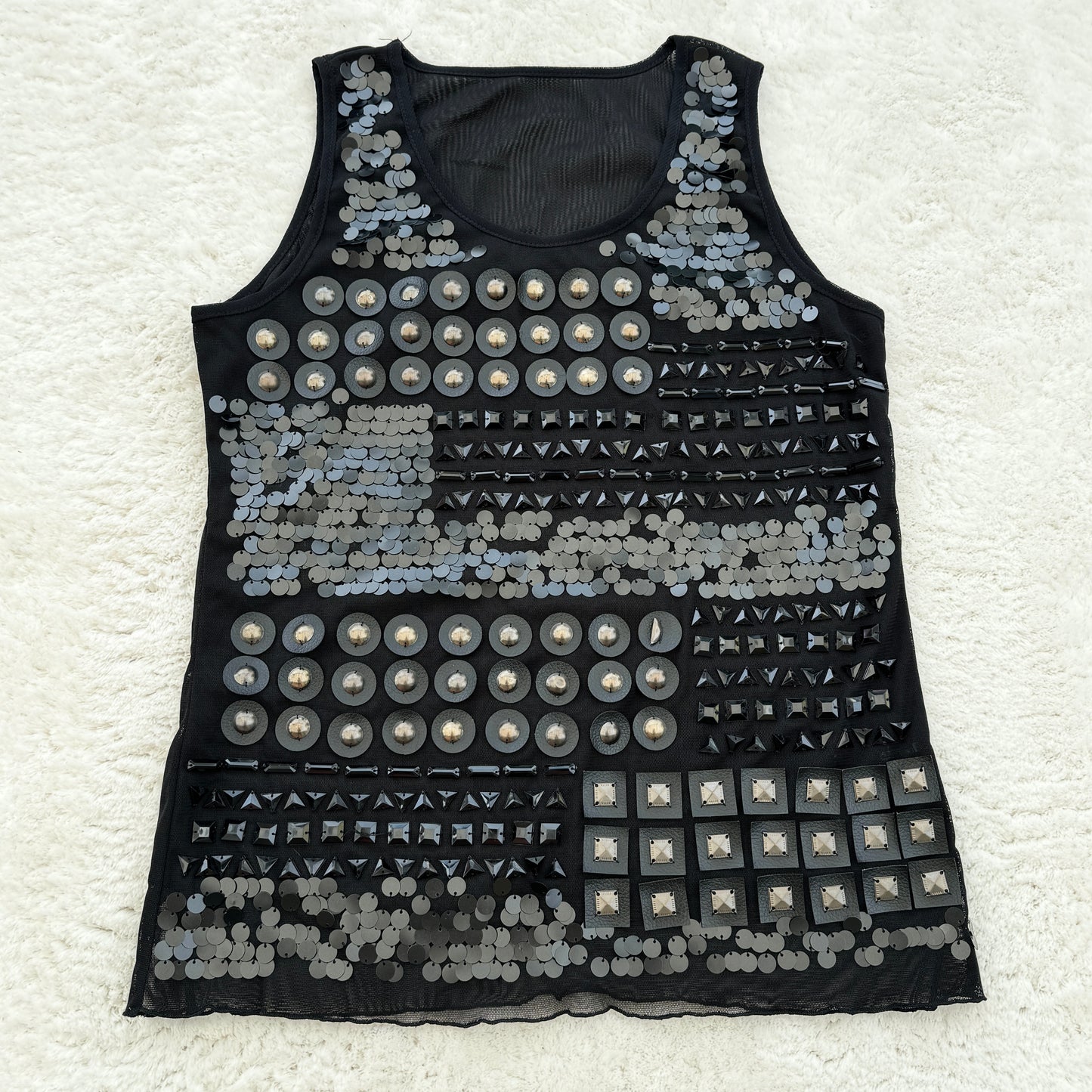 Shall Dance Studded Tank Top