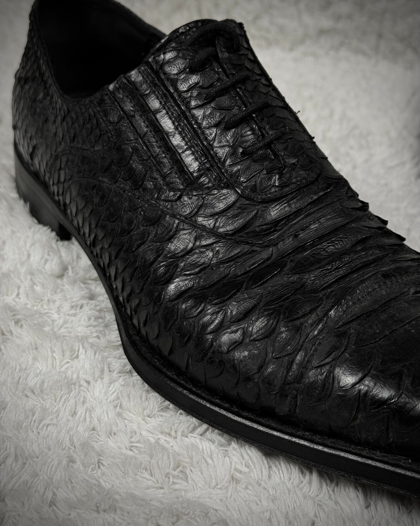 Cesare Paciotti Python Dress Boots