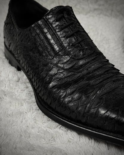 Cesare Paciotti Python Dress Boots