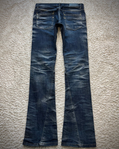 Tornado Mart Ocean Washed Spiral Slim Jeans