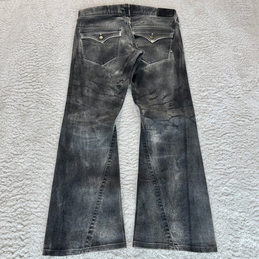 Tornado Mart Ash Washed Flared Pants