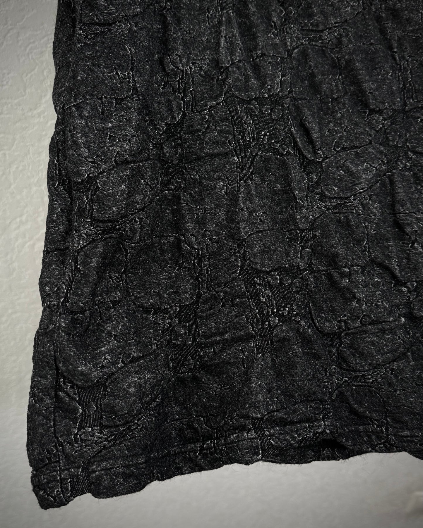 Tornado Mart Charcoal Textured T-Shirt