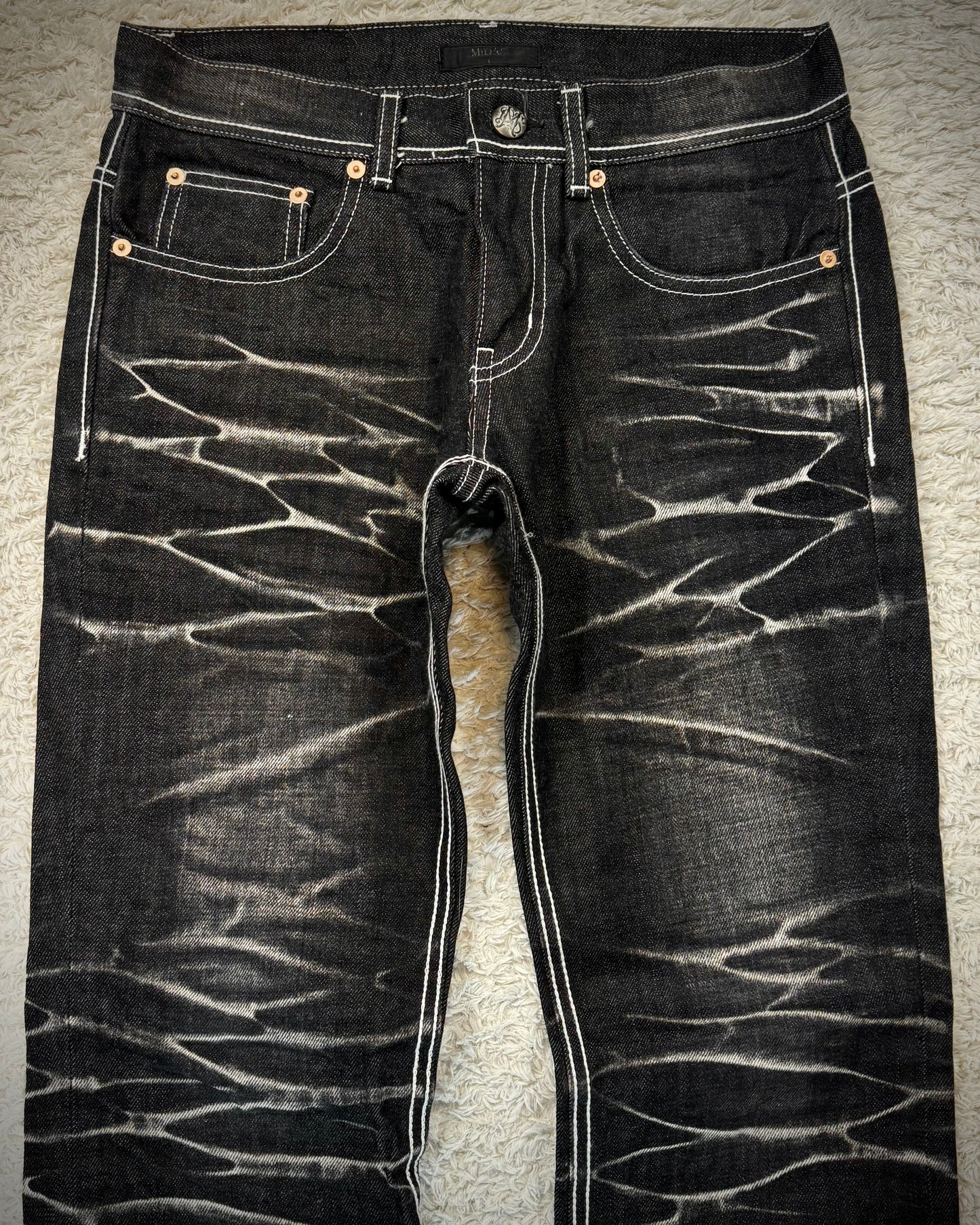 Midas Clawmarks Washed Bootcut Jeans
