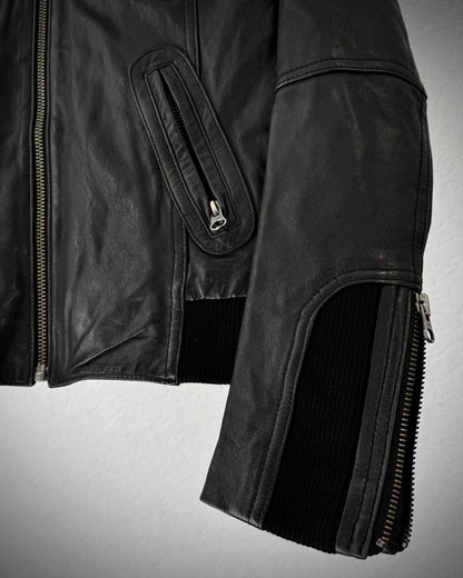 Ungrid Ninja Hooded Leather Jacket