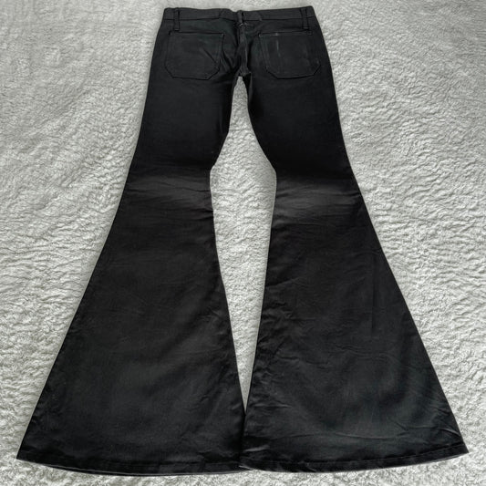 Dee Dee Waxed Bell Bottom Flared Jeans