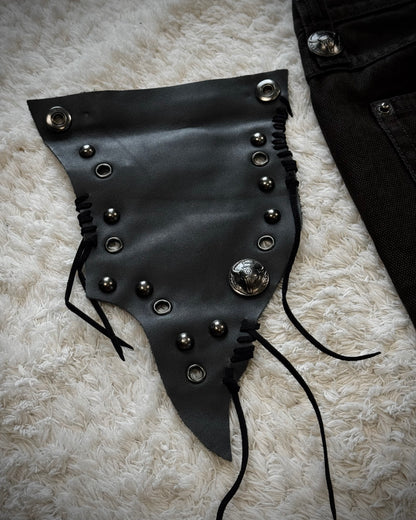 Cook Jeans Raw Cut Flap Attachment Whiskered Flared Pants