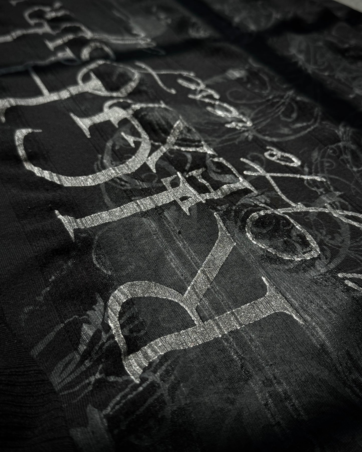 Clash Ahead Tribal Metallic Poem T-Shirt