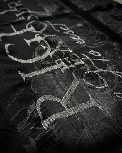 Clash Ahead Tribal Metallic Poem T-Shirt
