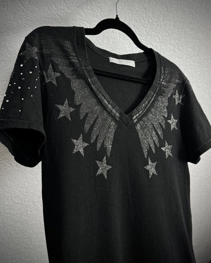 FranCisT MOR.K.S. Shimmer Star Wings T-Shirt