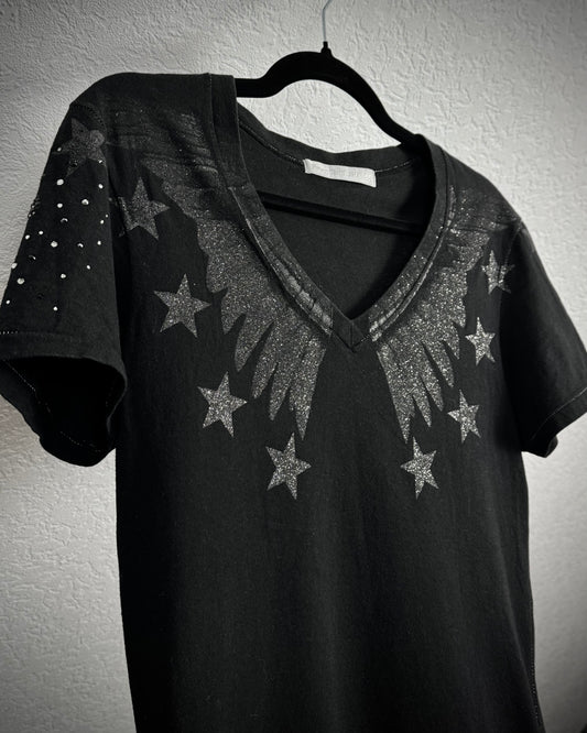 FranCisT MOR.K.S. Shimmer Star Wings T-Shirt