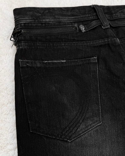 Charmcult Whisker Washed Slim Bootcut Jeans