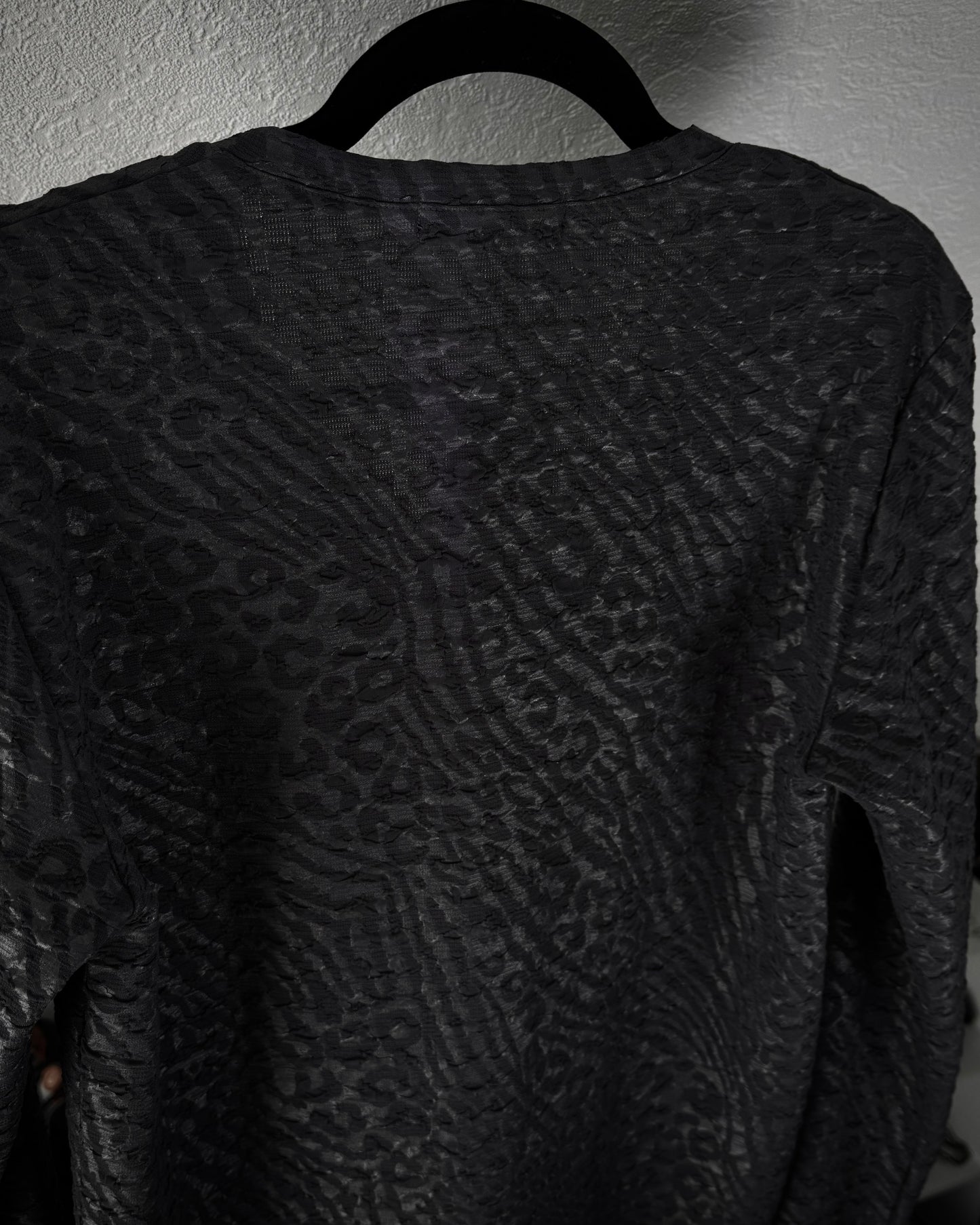 Tornado Mart Leopard Zebra Pattern Longsleeve