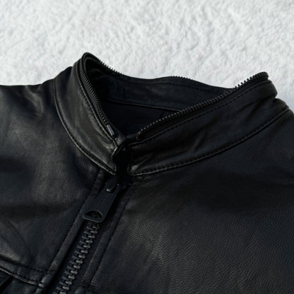 Buffalo Bobs Multi Zipper Leather Jacket