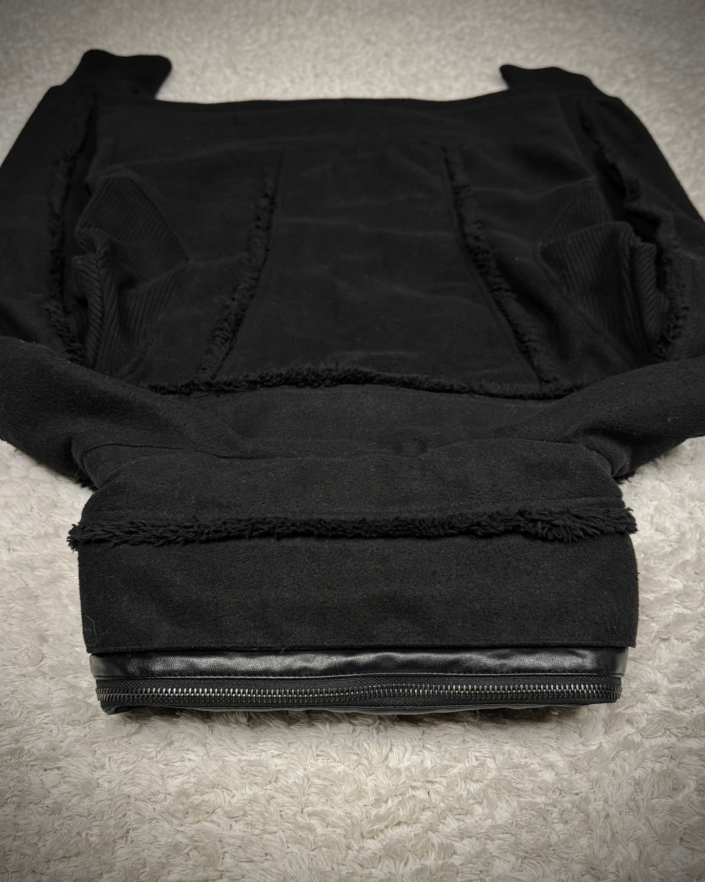 New Gentleman Fringed Wool Bono Jacket
