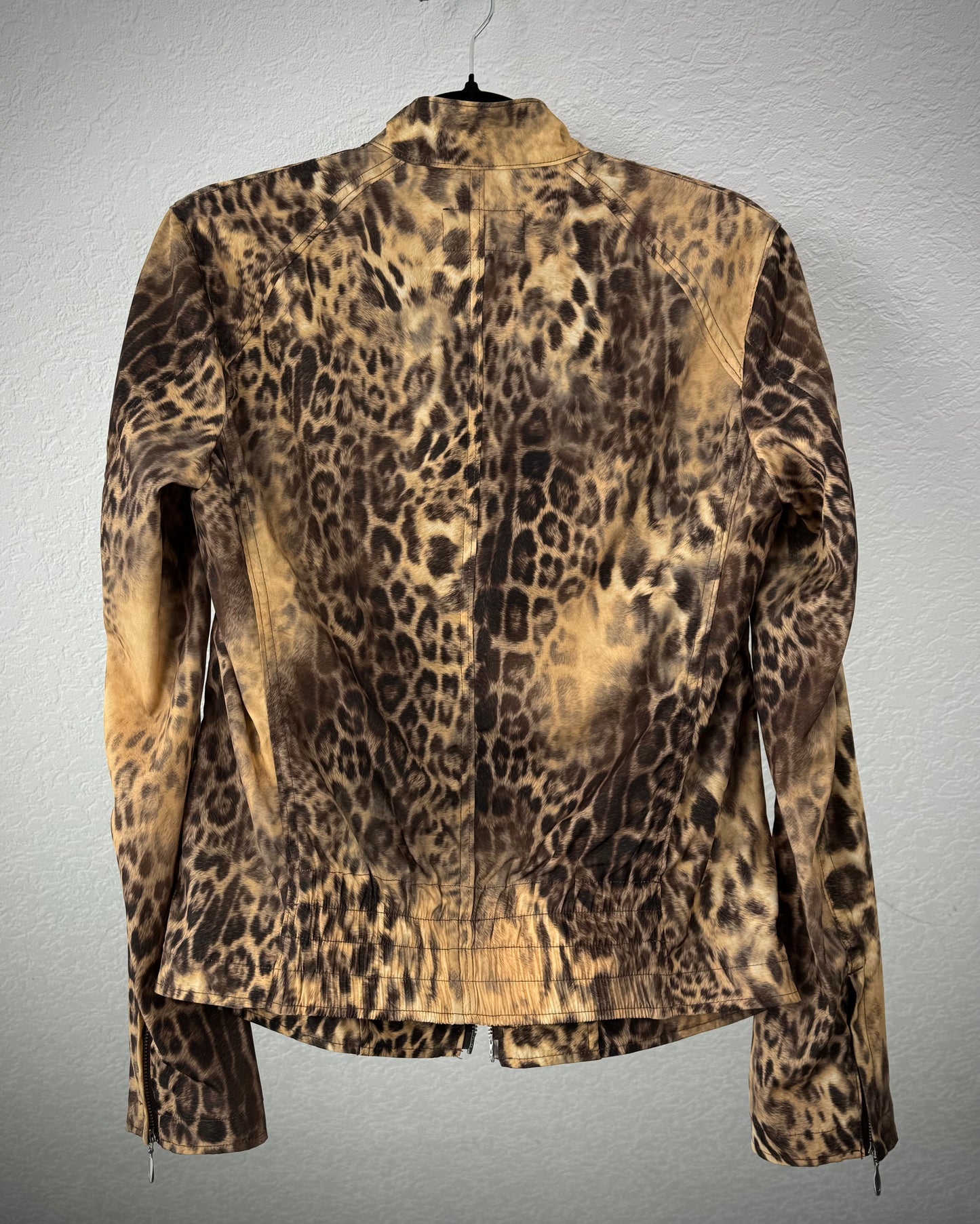 Tornado Mart Leopard Pattern Jacket