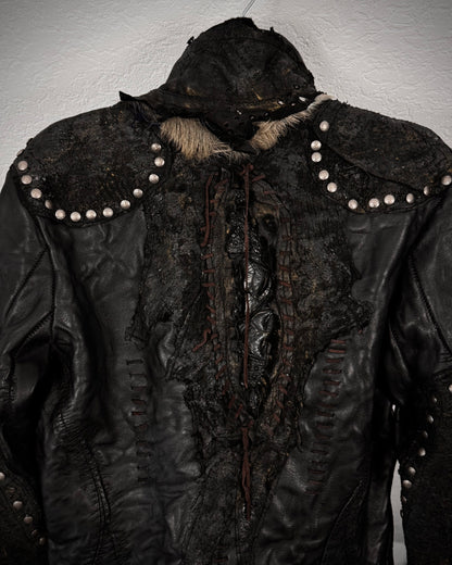 1vfudie “Post-Organic” Leather Jacket