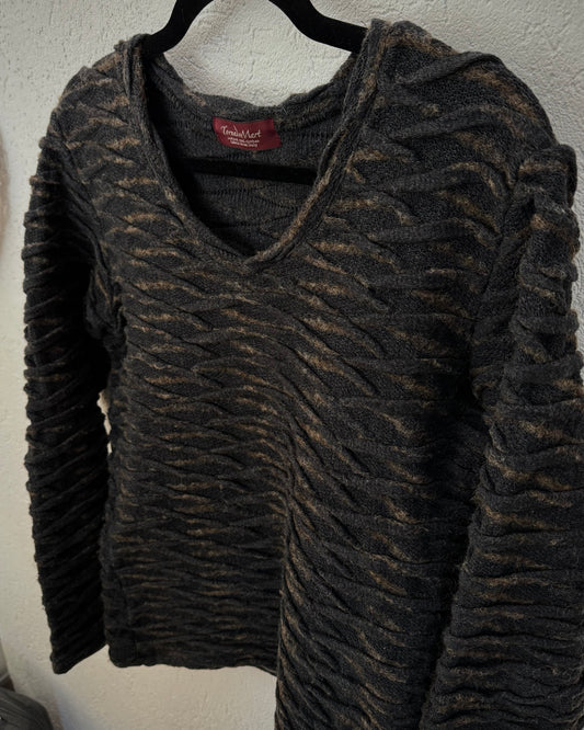 Tornado Mart Mud Washed Wool Sweater