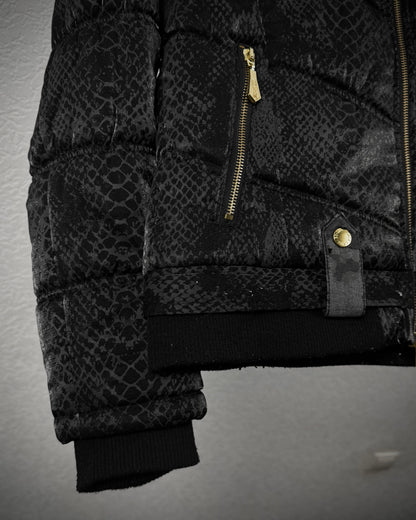Bernings Sho Python Pattern Puffer Jacket