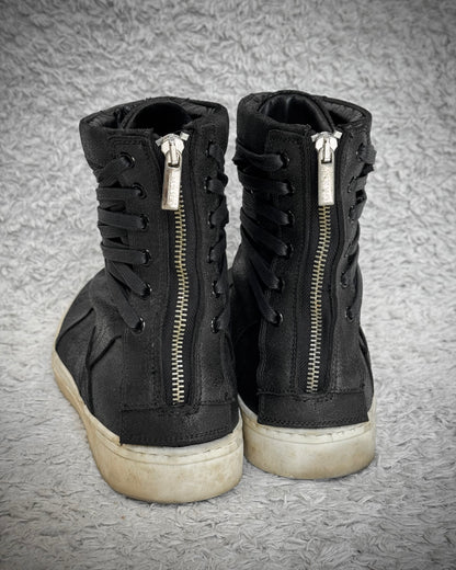 Gaen Backlace Zippered Sneakers