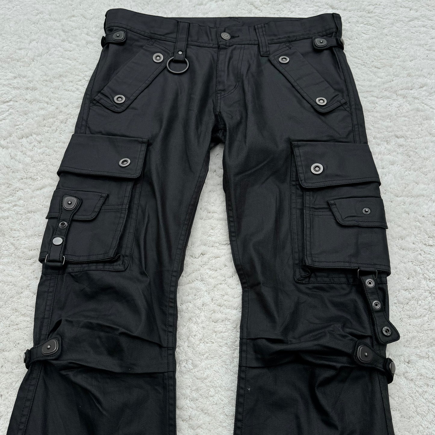 Tornado Mart Waxed Gas Mask Cargo Pants