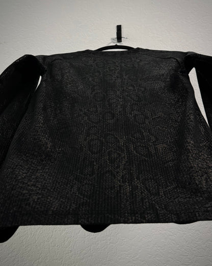 Tornado Mart Snakeskin Pattern Longsleeve