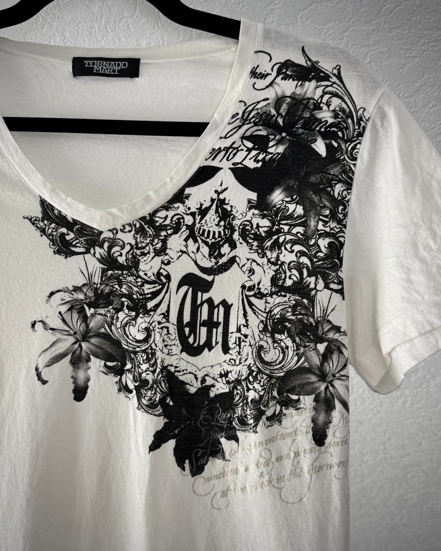 Tornado Mart Floral Graffiti T-Shirt