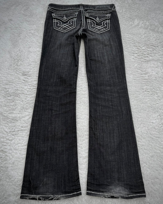 L.A. Idol USA Contrast Stitched Bootcut Denim