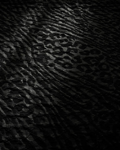 Tornado Mart Leopard Zebra Pattern Longsleeve