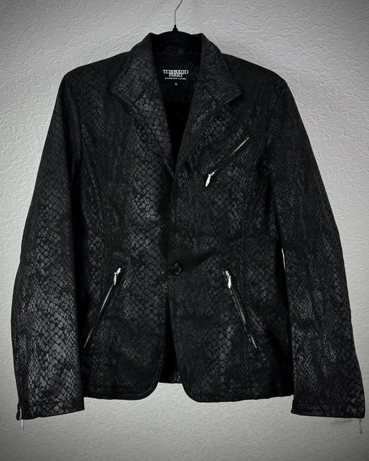 Tornado Mart Python Waxed Blazer