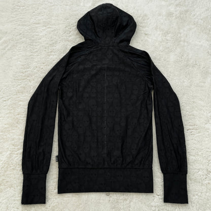 L.G.B. Skulls Hooded Zip Up Jacket