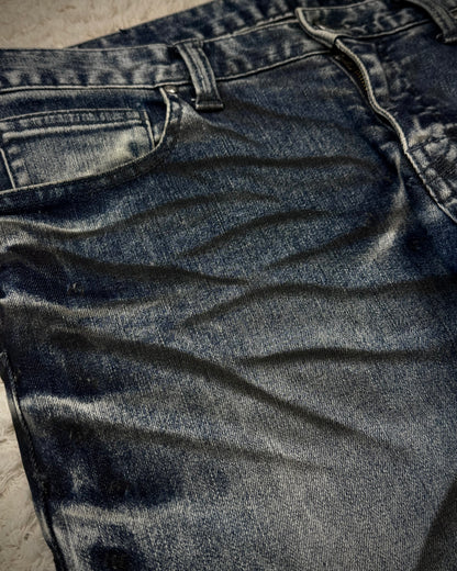 Tornado Mart Clawmarks Washed Slim Denim