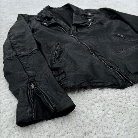 Luva Tram Quilted Leather Jacket