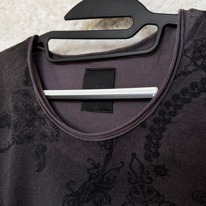 Midas Skull Paisley Pattern Longsleeve