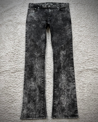 Semantic Design Python Pattern Skinny Jeans
