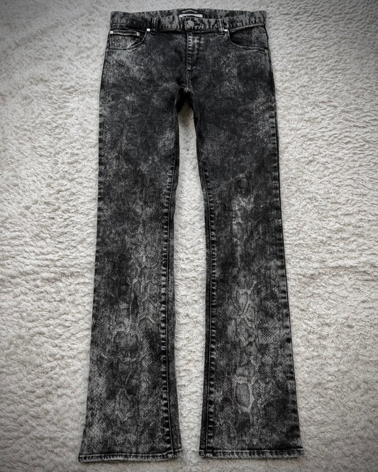 Semantic Design Python Pattern Skinny Jeans