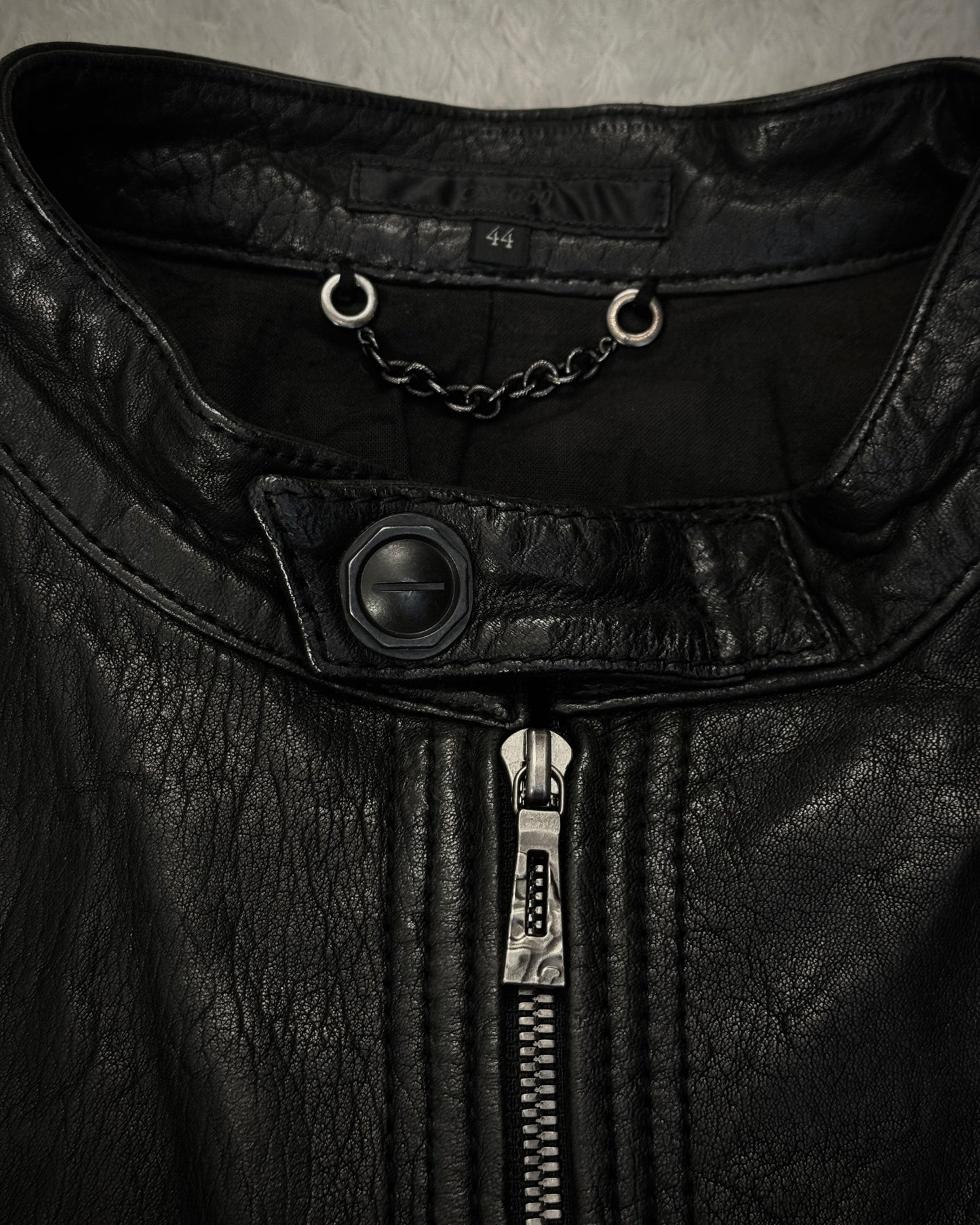 CAV-000 Textured Lamb Leather Jacket