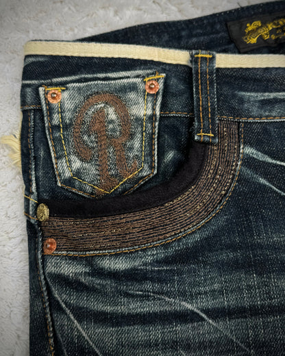 Red Pepper „Feather Wings“ Flared Jeans