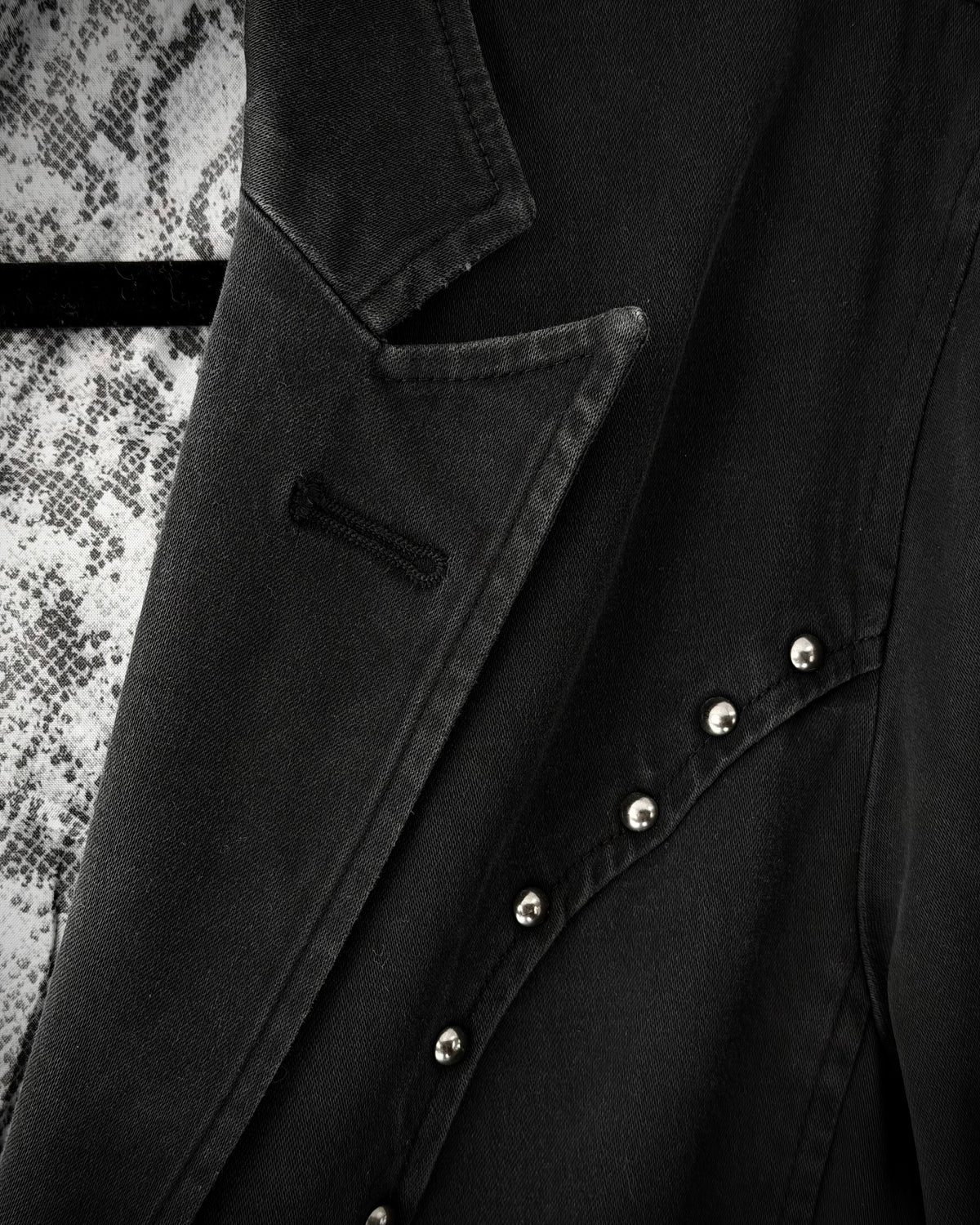 In The Attic Studded Peaked Blazer