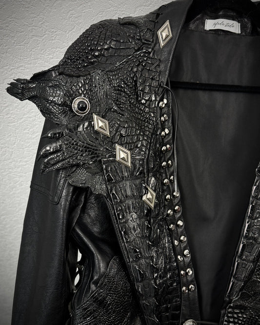 1vfudie S02 Exotic Leather Jacket