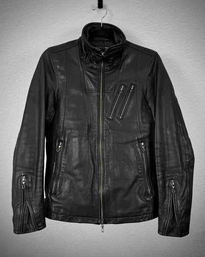 Schlüssel Goat Skin Leather Jacket