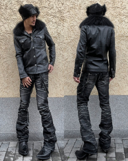 Midas Clawmarks Washed Bootcut Jeans