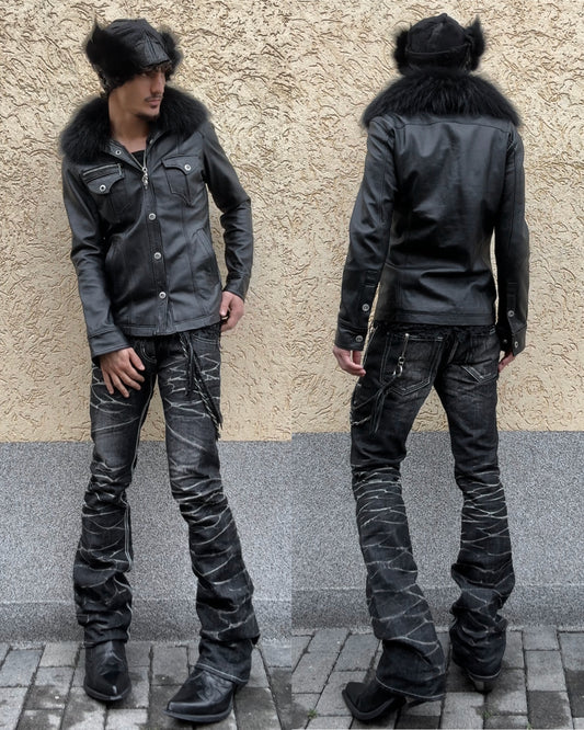 Midas Clawmarks Washed Bootcut Jeans