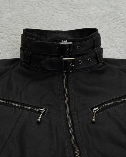 Tornado Mart Waxed Belted Rider Jacket