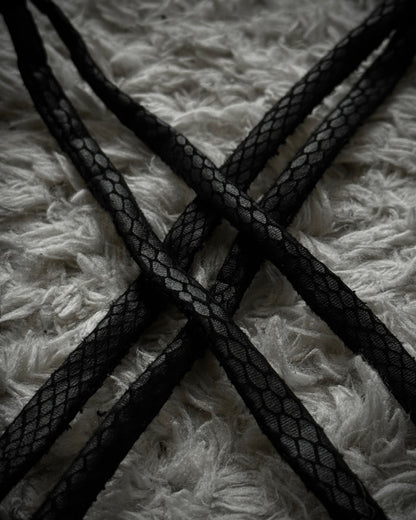 14th Addiction Python Detailed Flared Cargo Sweatpants