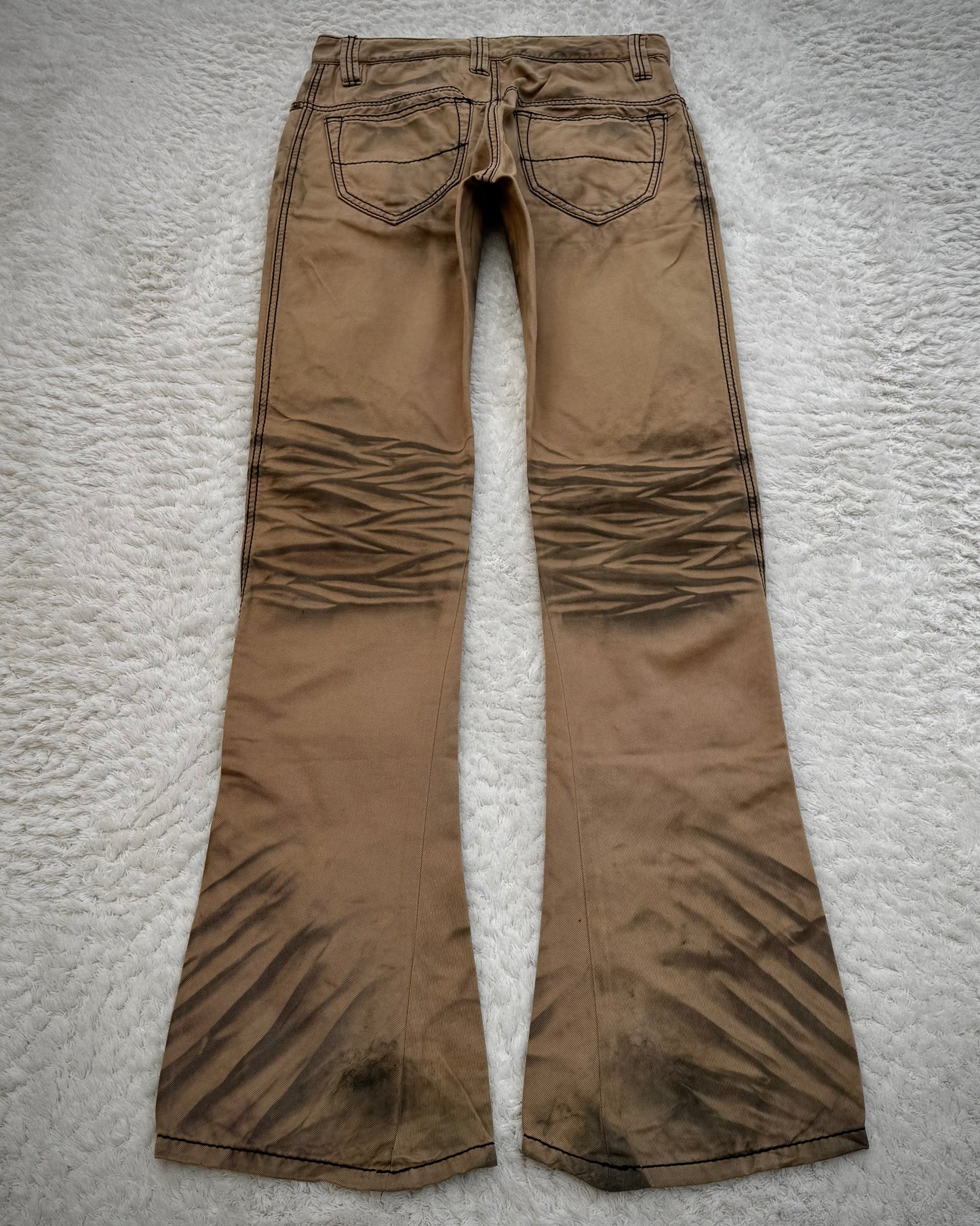 Buffalo Bobs Whiskered Desert Wash Spiral Bootcut Pants